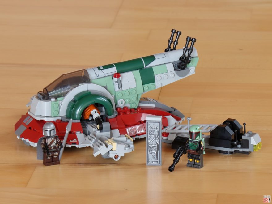 Review - LEGO Star Wars 75312 Boba Fetts Starship | ©Brickzeit