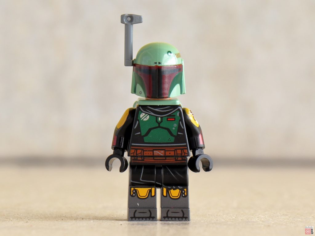 LEGO Boba Fett in ausgebesserter Rüstung, Vorderseite | Brickzeit