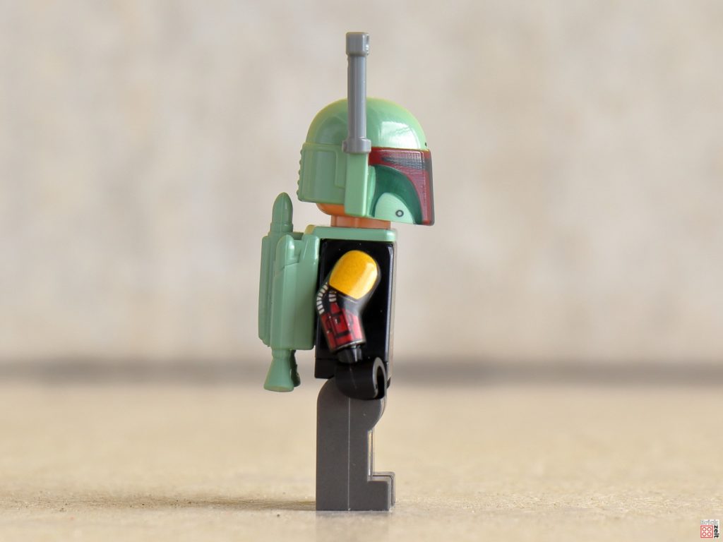 LEGO Boba Fett in ausgebesserter Rüstung, rechte Seite | Brickzeit