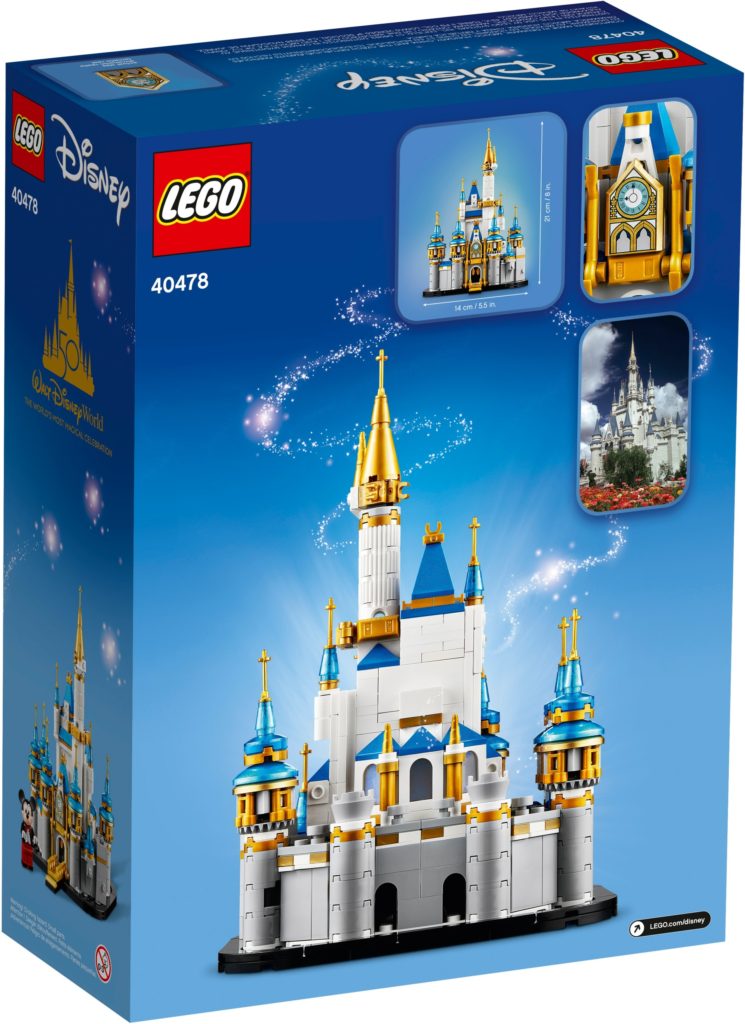 LEGO 40478 kleines Disney Schloss | ©LEGO Gruppe