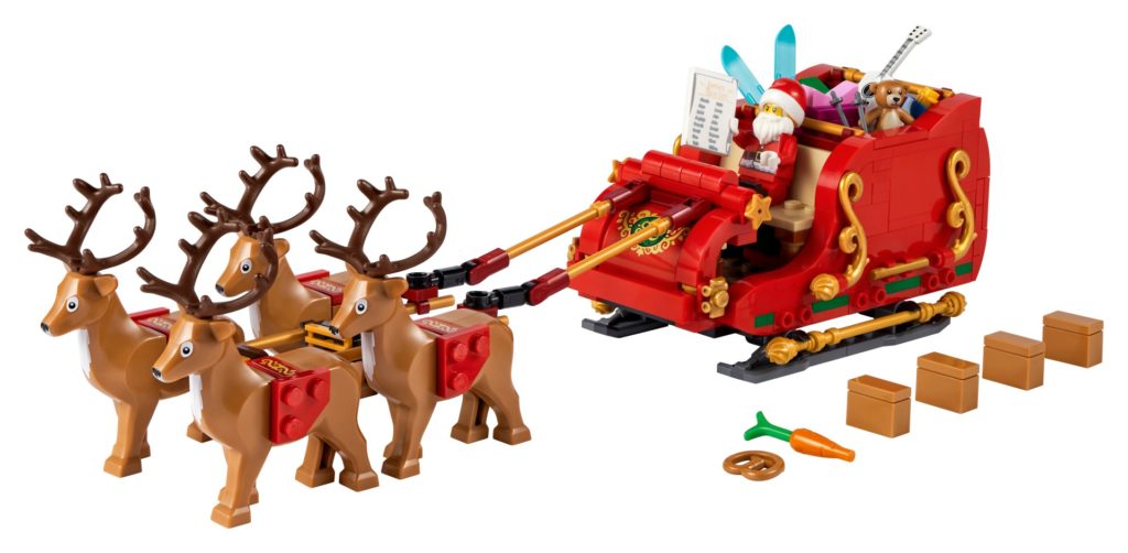 LEGO 40499 Schlitten des Weihnachtsmanns | ©LEGO Gruppe