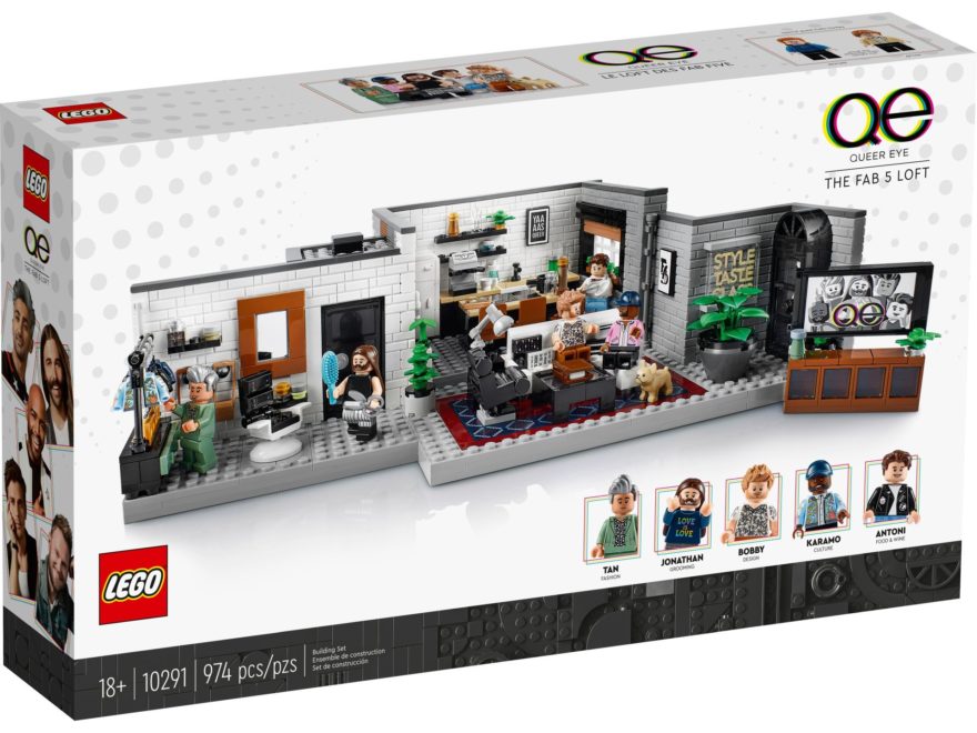 LEGO 10291 Queer Eye – Das Loft der Fab 5 | ©LEGO Gruppe