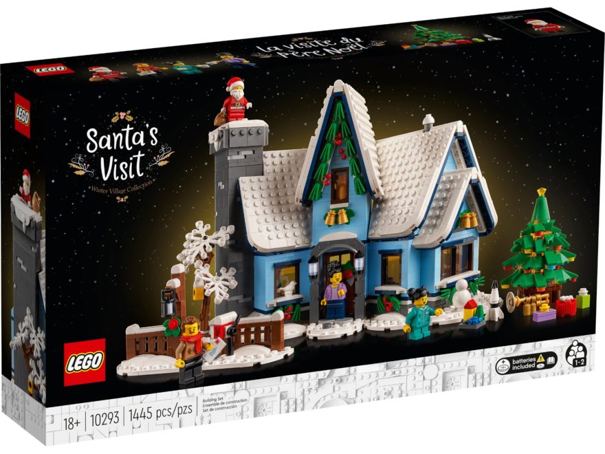 LEGO 10293 Besuch des Weihnachtsmanns ab 16.09.2021 im VIP-Vorverkauf