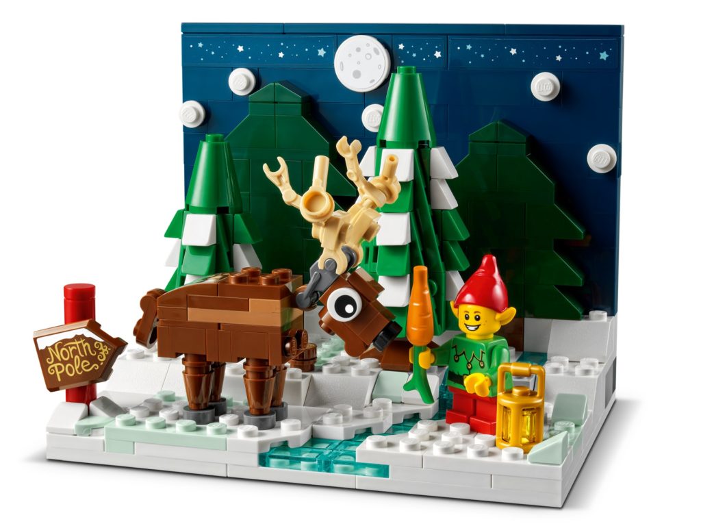 LEGO 40484 Vorgarten des Weihnachtsmanns | ©LEGO Gruppe