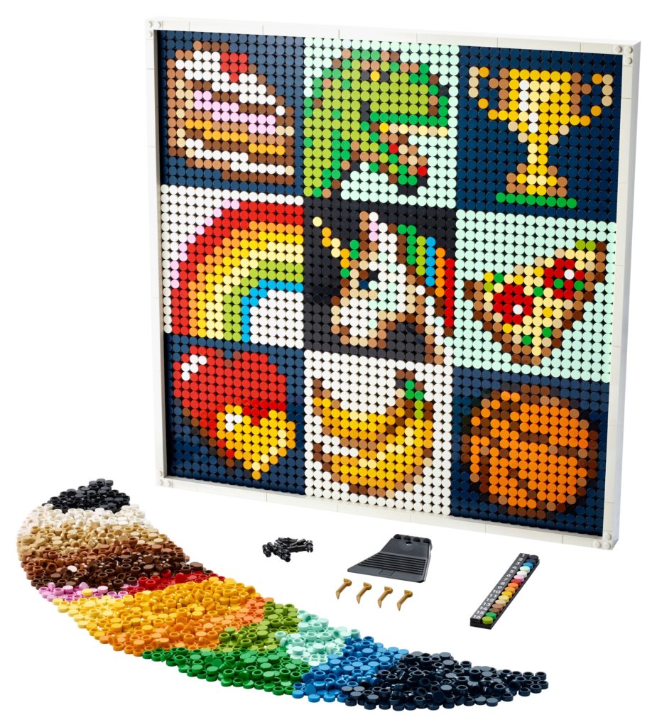 LEGO Art 21226 Gemeinsames Kunstprojekt | ©LEGO Gruppe