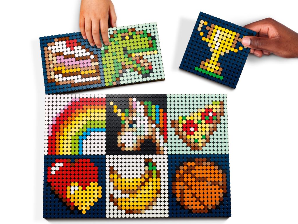 LEGO Art 21226 Gemeinsames Kunstprojekt | ©LEGO Gruppe
