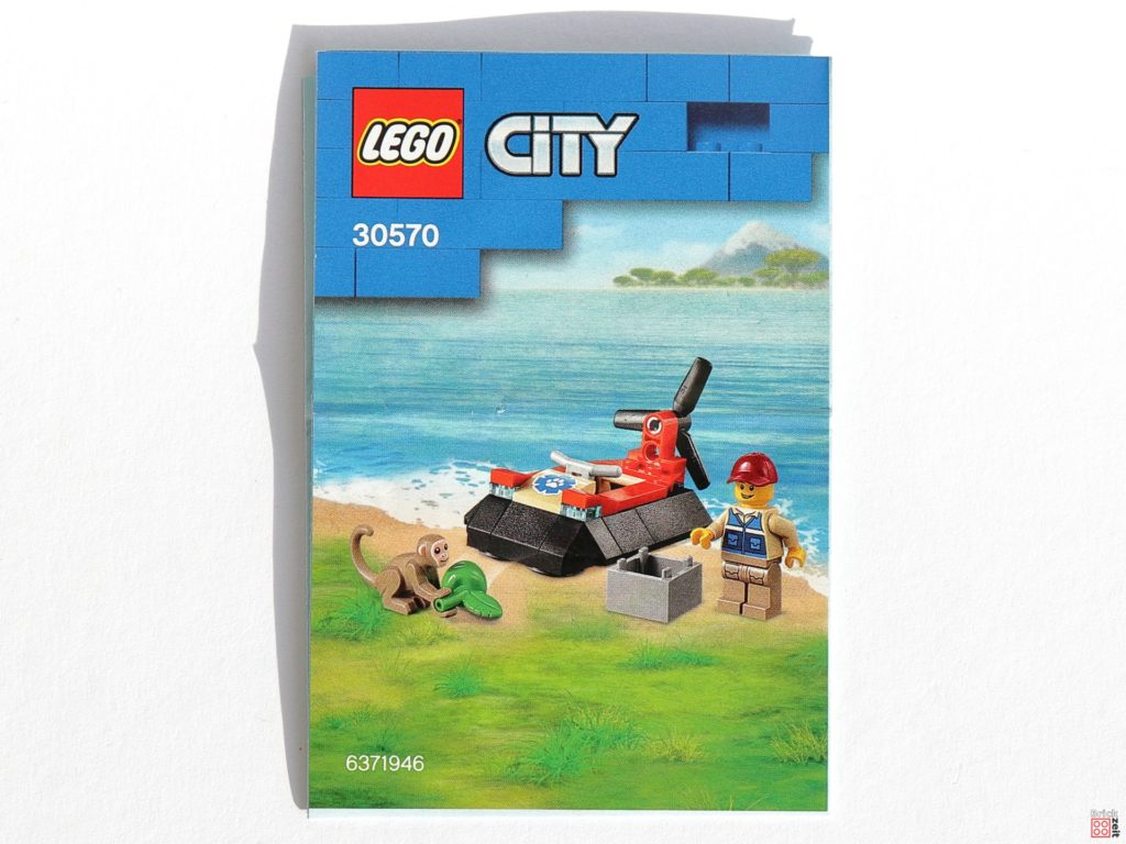 LEGO City 30570 Luftkissenboot für Tierrettungen Polybag, Inhalt | ©Brickzeit