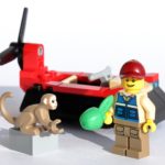 Review - LEGO City 30570 Luftkissenboot für Tierrettungen Polybag | ©Brickzeit
