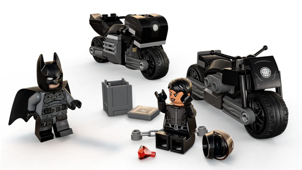 LEGO DC 76179 Batman™ & Selina Kyle™: Verfolgungsjagd auf dem Motorrad | ©LEGO Gruppe