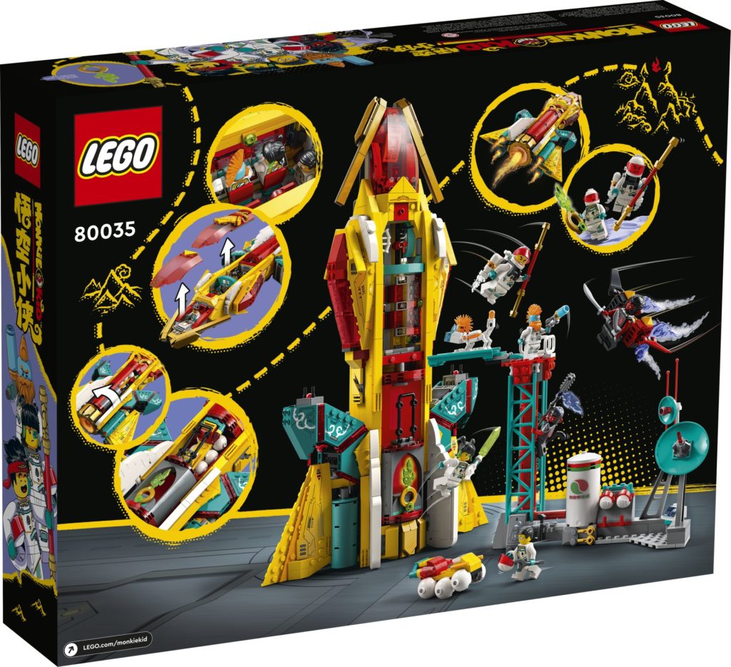 LEGO Monkie Kid 80035 Monkie Kids™ Entdeckerraumschiff | ©LEGO Gruppe