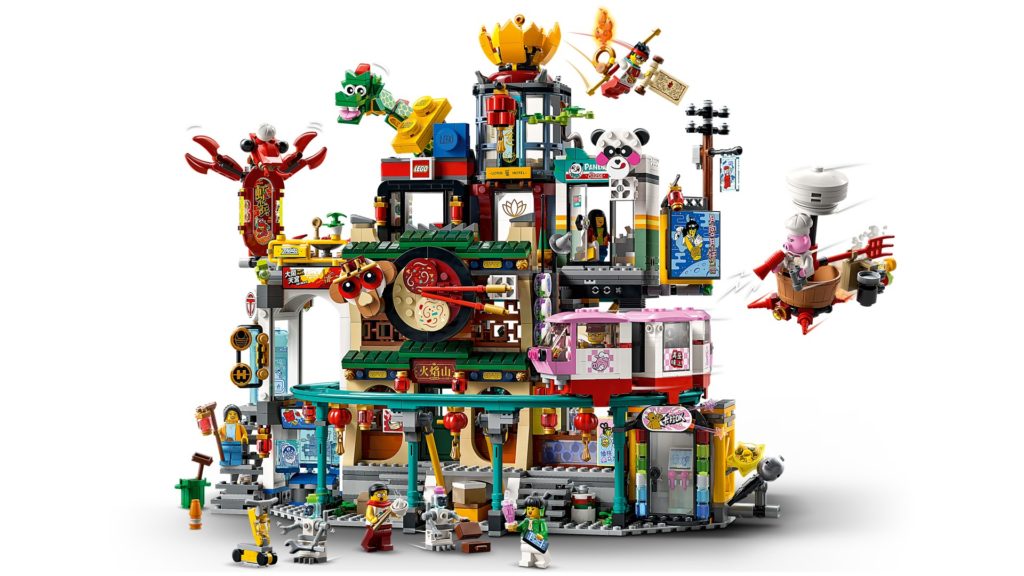 LEGO Monkie Kid 80036 Stadt der Laternen | ©LEGO Gruppe