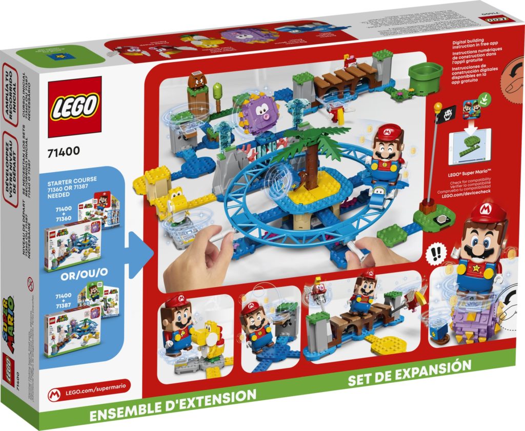 LEGO Super Mario 71400 Maxi-Iglucks Strandausflug – Erweiterungsset | ©LEGO Gruppe