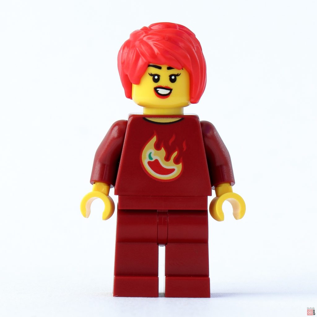 LEGO 71032, Minifigur 2 - Chilikostüm-Fan | ©Brickzeit