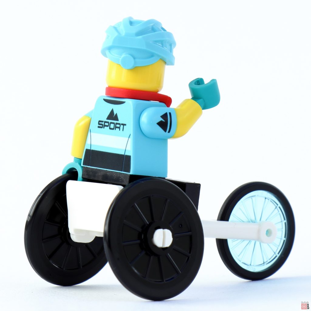 LEGO 71032, Minifigur 12 - Rollstuhlrennfahrer | ©Brickzeit