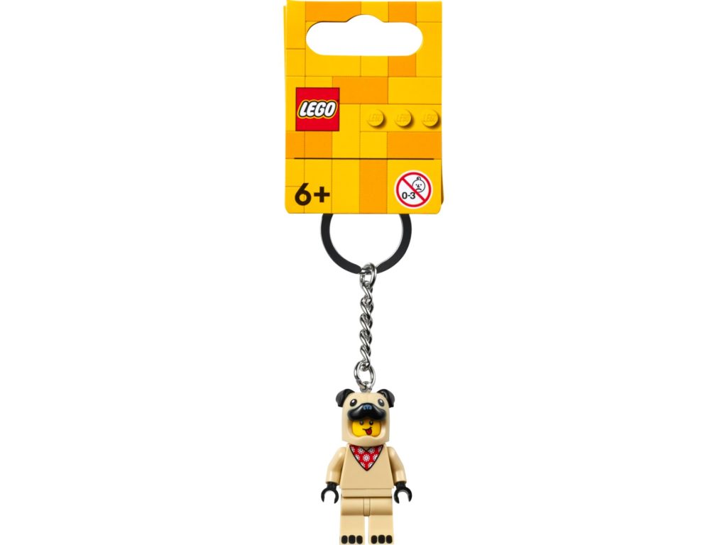 LEGO 854158 French Bull Dog Guy Schlüsselanhänger | ©LEGO Gruppe