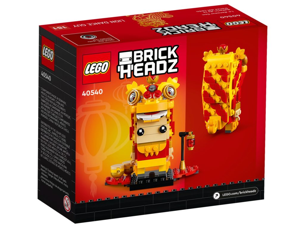 LEGO BrickHeadz 40540 Löwentänzer | ©LEGO Gruppe