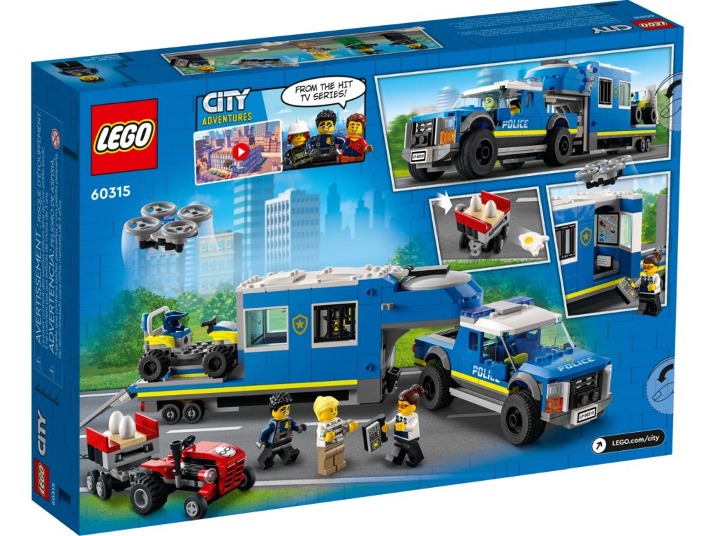 LEGO City 60315 Mobile Polizei-Einsatzzentrale | ©LEGO Gruppe