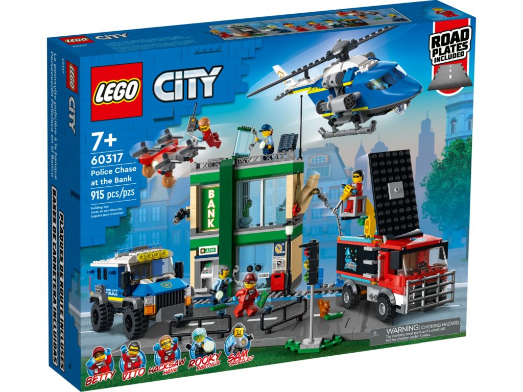 LEGO City 60317 Banküberfall mit Verfolgungsjagd | ©LEGO Gruppe