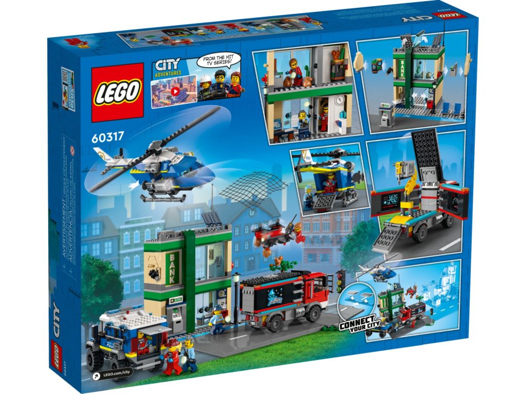 LEGO City 60317 Banküberfall mit Verfolgungsjagd | ©LEGO Gruppe