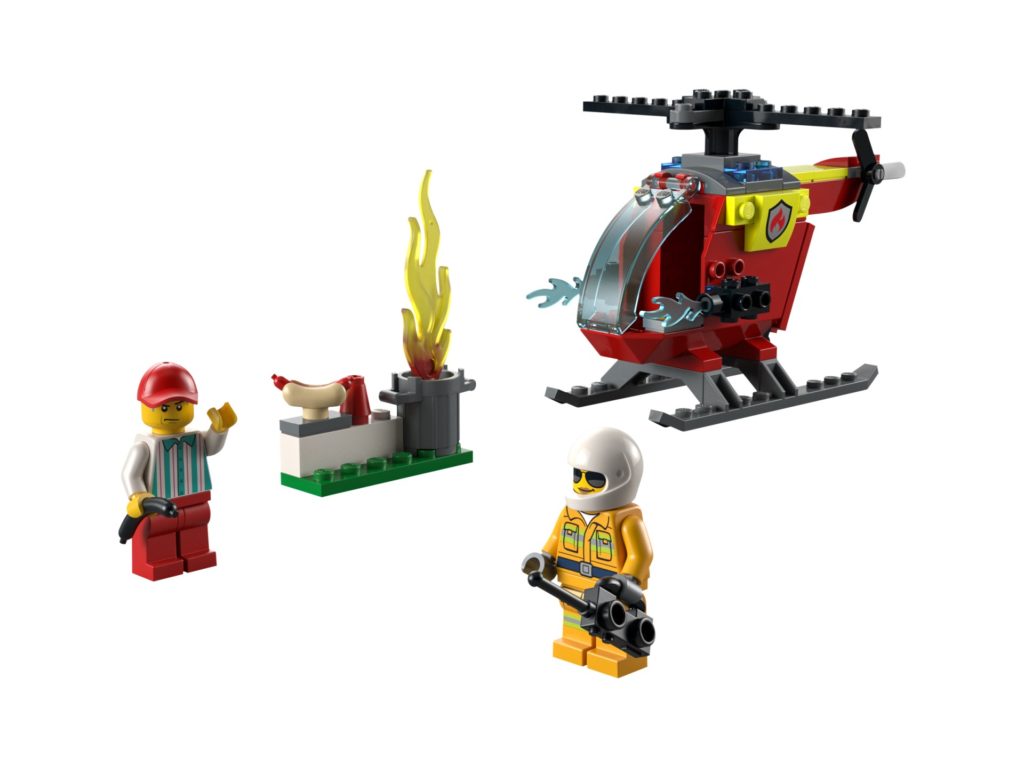 LEGO City 60318 Feuerwehrhubschrauber | ©LEGO Gruppe