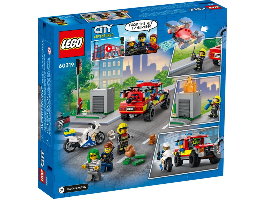 LEGO City 60319 Löscheinsatz und Verfolgungsjagd | ©LEGO Gruppe