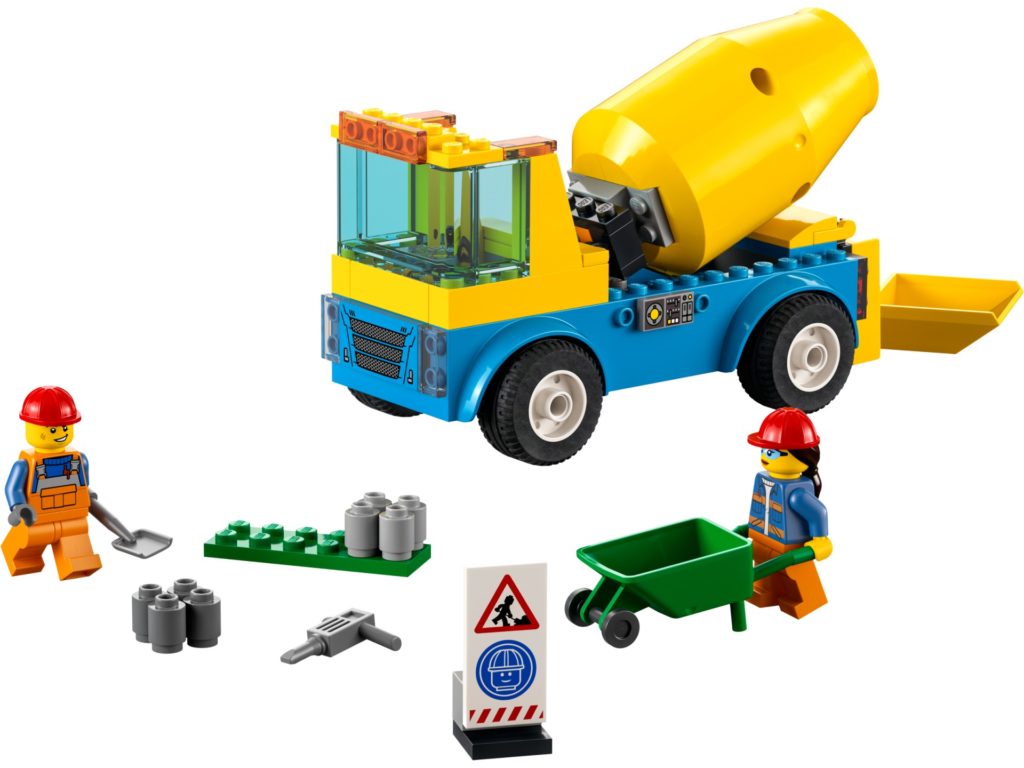 LEGO City 60325 Betonmischer | ©LEGO Gruppe