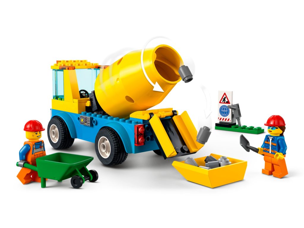 LEGO City 60325 Betonmischer | ©LEGO Gruppe