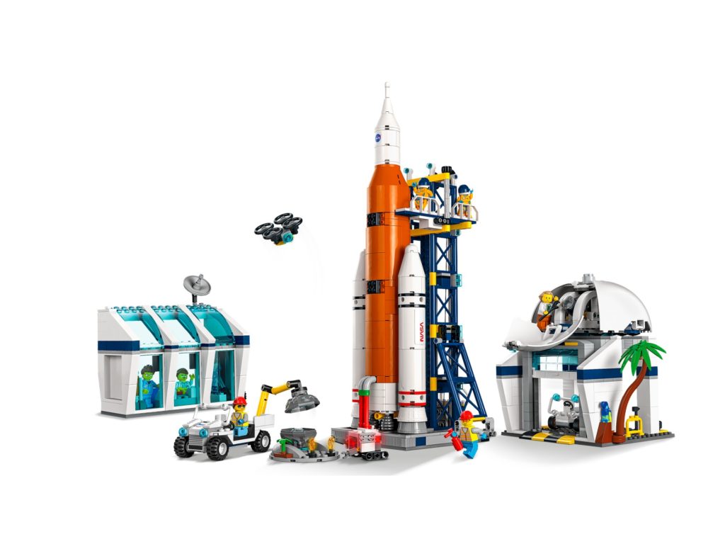 LEGO City 60351 Raumfahrtzentrum | ©LEGO Gruppe