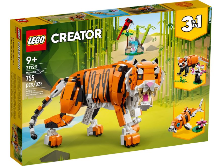 LEGO Creator 3-in-1 31129 Majestätischer Tiger | ©LEGO Gruppe
