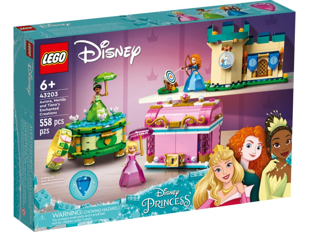 LEGO Disney 43203 Auroras, Meridas und Tianas Zauberwerke | ©LEGO Gruppe