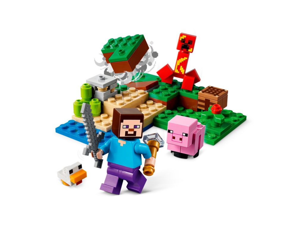 LEGO Minecraft 21177 Der Hinterhalt des Creeper | ©LEGO Gruppe