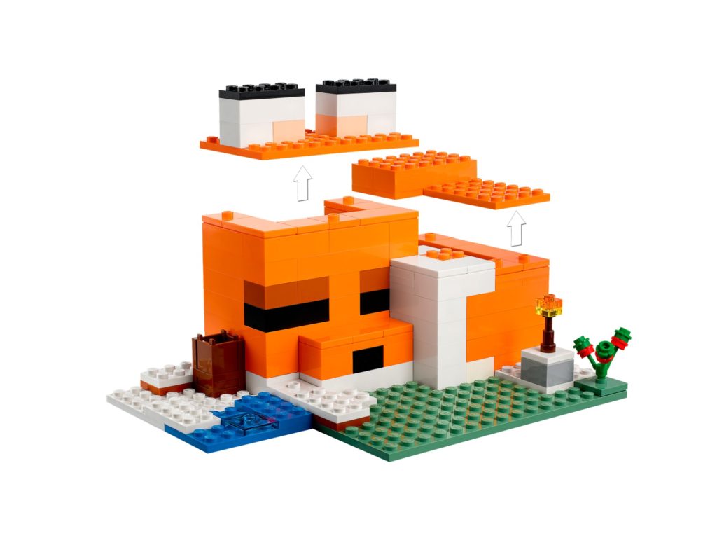 LEGO Minecraft 21178 Die Fuchs-Lodge | ©LEGO Gruppe