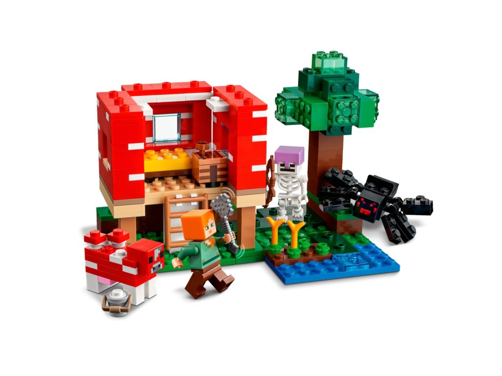 LEGO Minecraft 21179 Das Pilzhaus | ©LEGO Gruppe