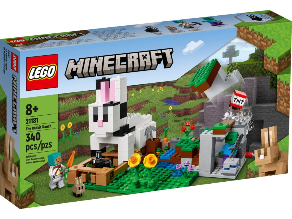 LEGO Minecraft 21181 Die Kaninchenranch | ©LEGO Gruppe
