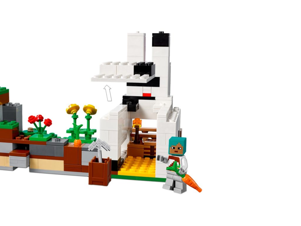 LEGO Minecraft 21181 Die Kaninchenranch | ©LEGO Gruppe