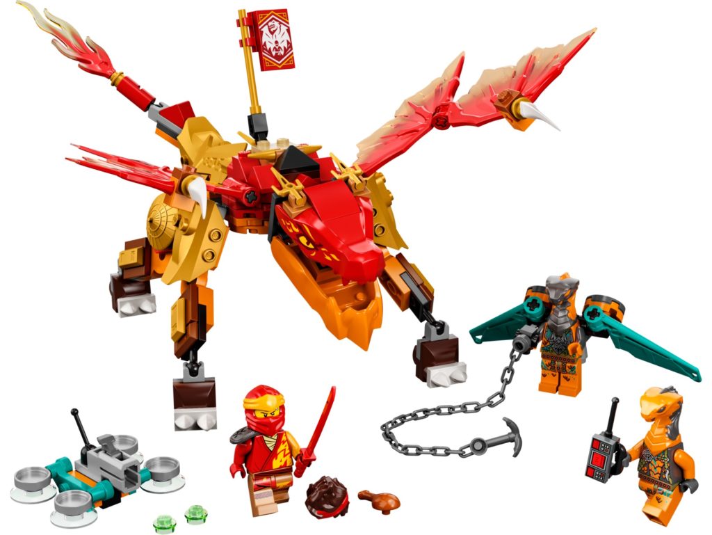 LEGO Ninjago 71762 Kais Feuerdrache EVO | ©LEGO Gruppe