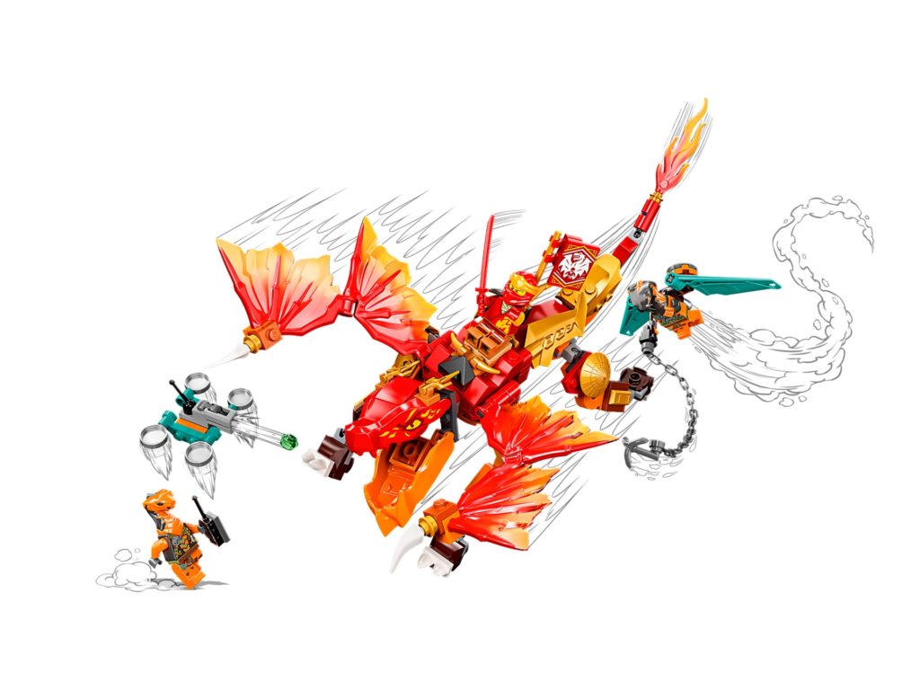 LEGO Ninjago 71762 Kais Feuerdrache EVO | ©LEGO Gruppe