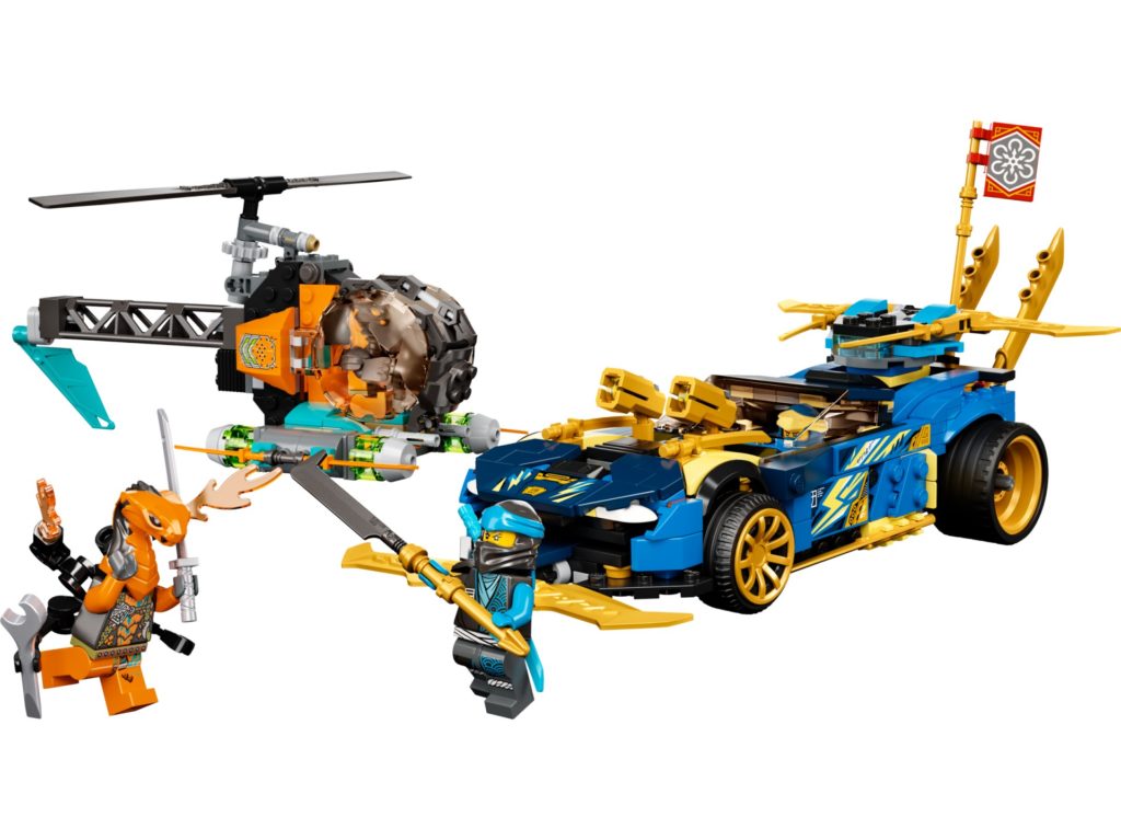 LEGO Ninjago 71776 Jays und Nyas Rennwagen EVO | ©LEGO Gruppe