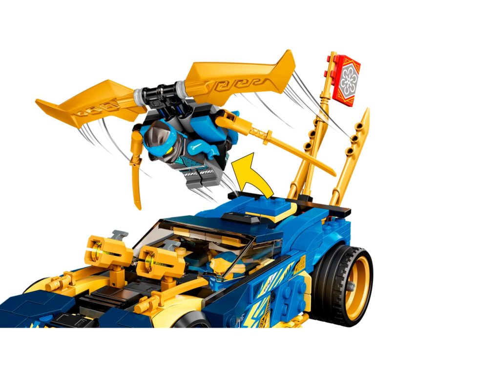 LEGO Ninjago 71776 Jays und Nyas Rennwagen EVO | ©LEGO Gruppe