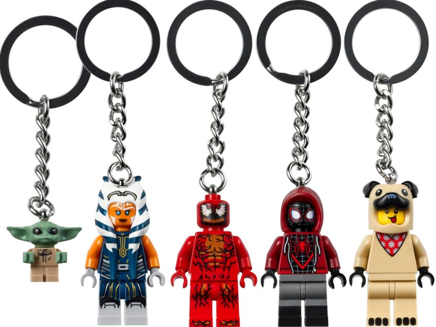 Neue LEGO Schlüsselanhänger im Januar 2022