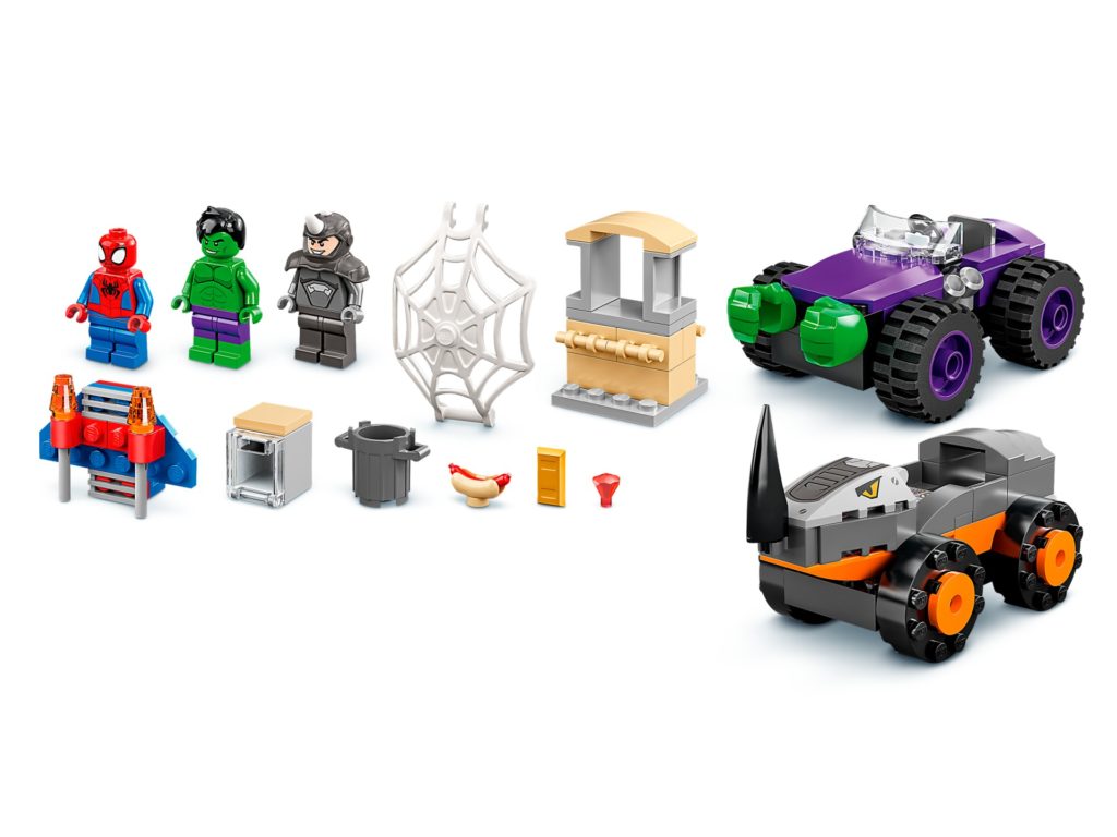 LEGO Spider-Man 10782 Hulks und Rhinos Truck-Duell | ©LEGO Gruppe