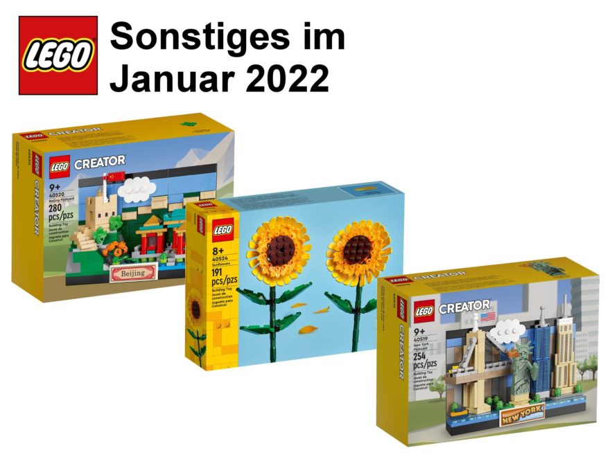 Sonstige LEGO Neuheiten im Januar 2022