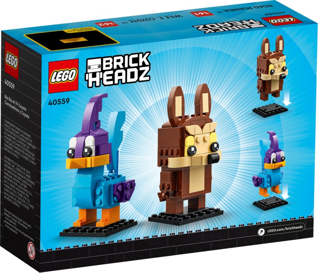 LEGO BrickHeadz 40559 Road Runner & Wile E. Coyote | ©LEGO Gruppe
