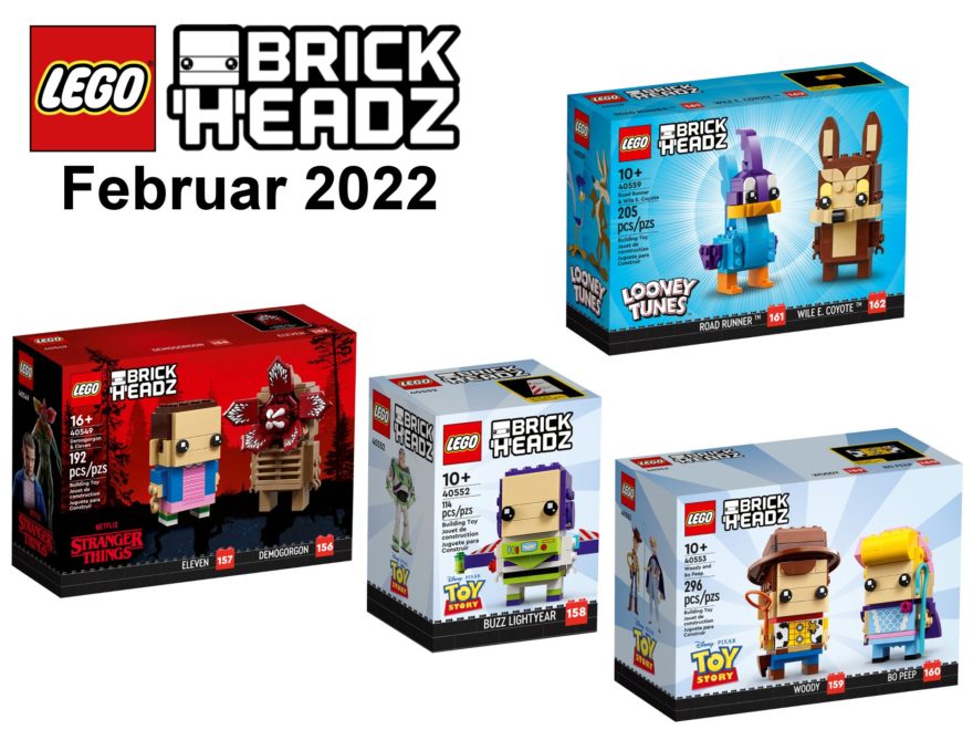 LEGO Brickheadz Neuheiten Februar 2022