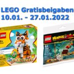 LEGO 40491 Jahr des Tigers und LEGO 30562 Monkie Kids Unterwasserreise als GWP ab 10.01.2022