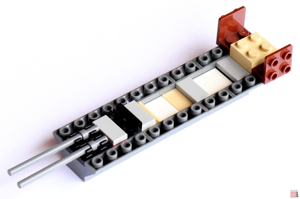 LEGO 75316 - Rumpf mit Cockpit im Bau | ©Brickzeit