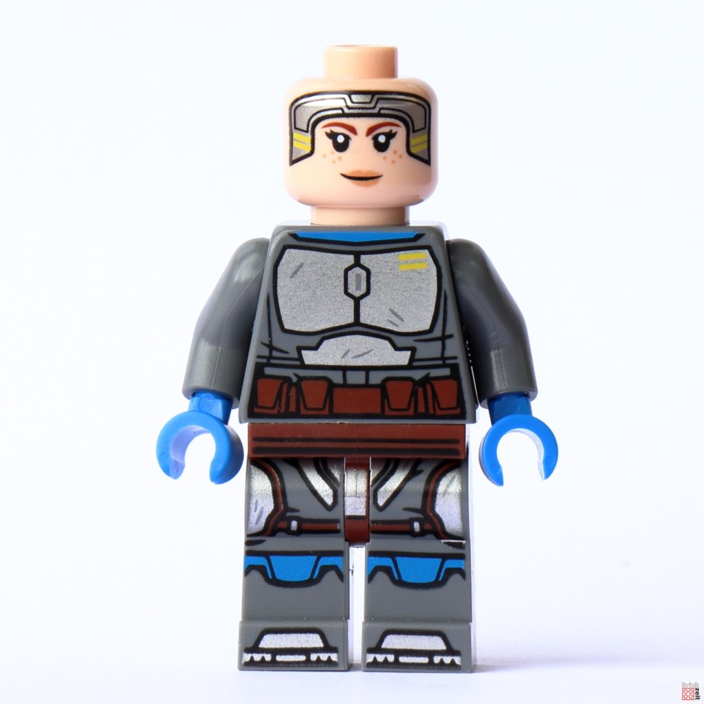 Vorderseite von LEGO Bo-Katan Kryze nur ohne Kopfbedeckung | ©Brickzeit