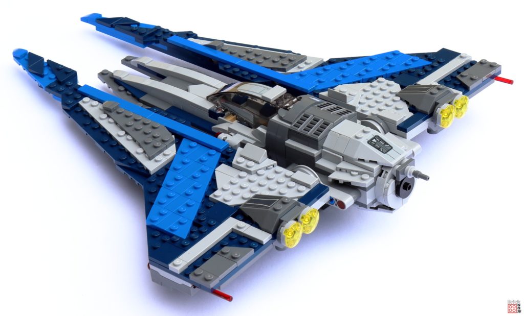 LEGO 75316 Gauntlet-Jäger, links-hinten | ©Brickzeit