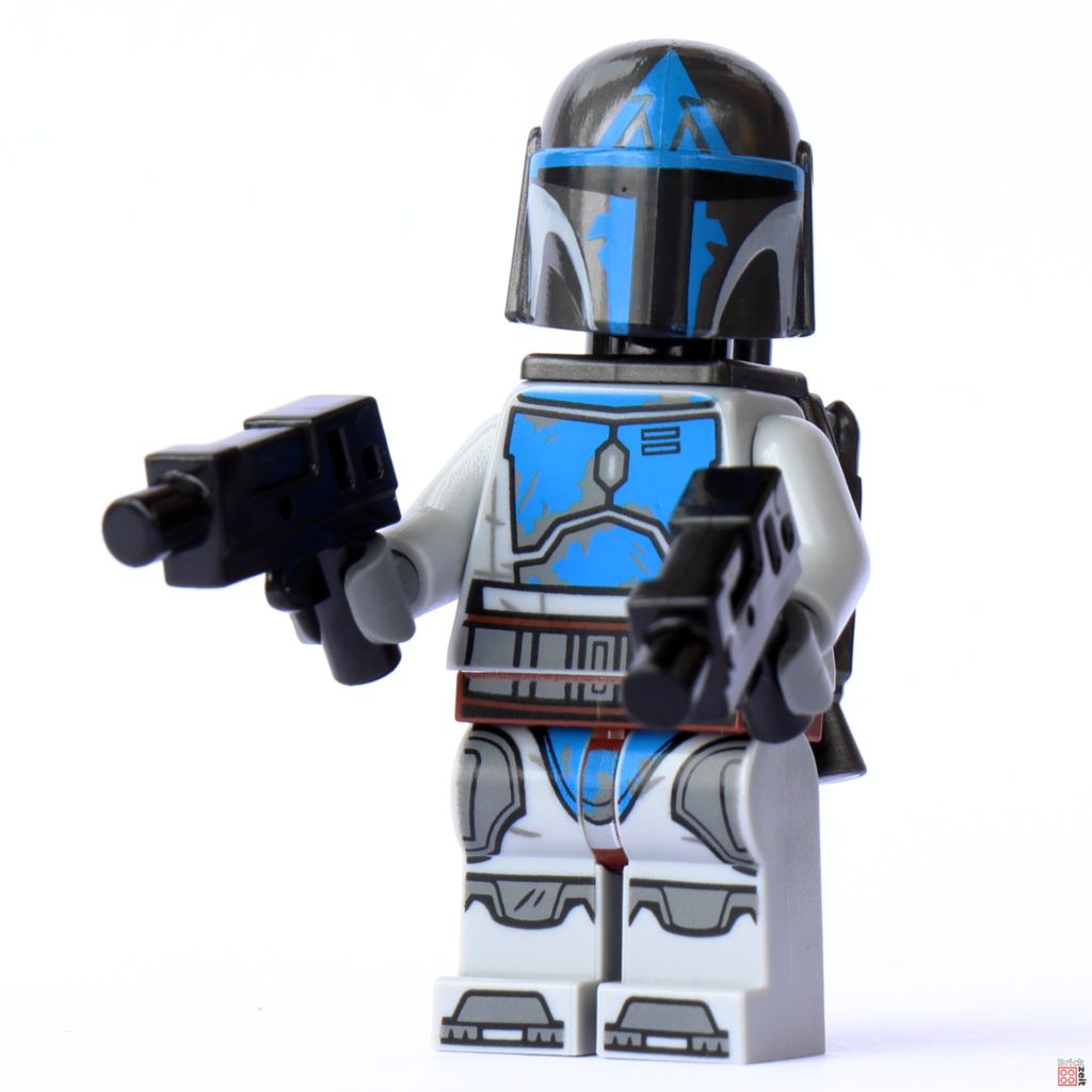LEGO mandalorianischer Krieger mit Blaster, Helm und Jetpack | 