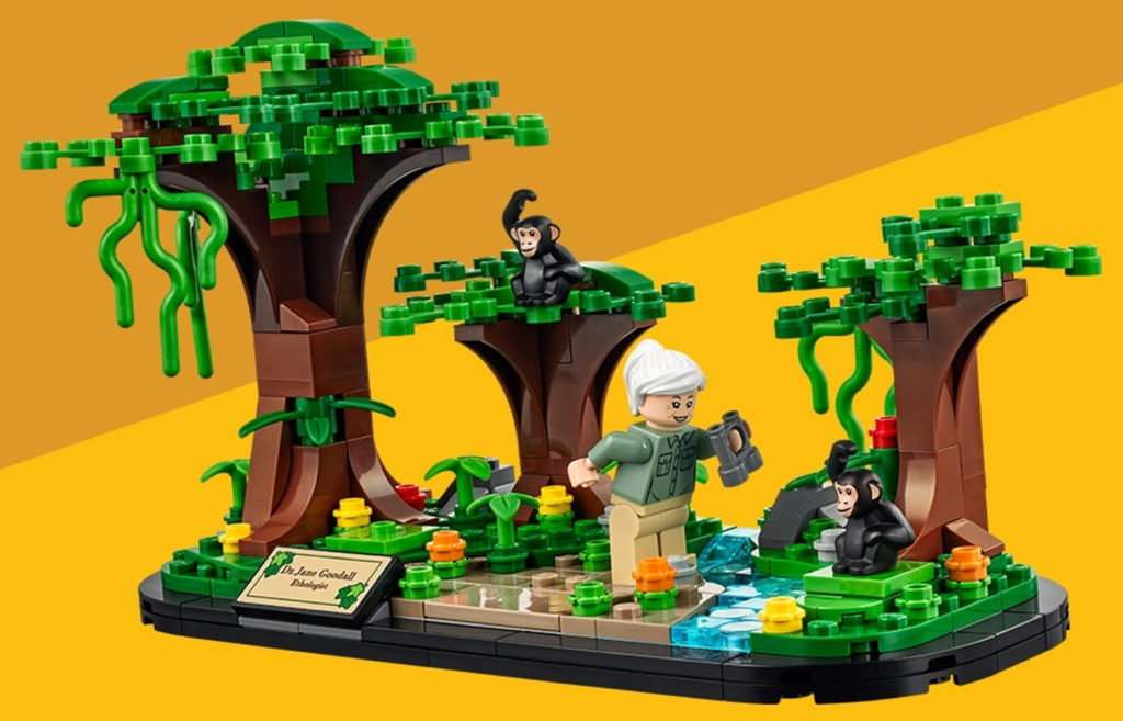 Teaser LEGO 40530 Hommage an Jane Goodall | ©LEGO Gruppe